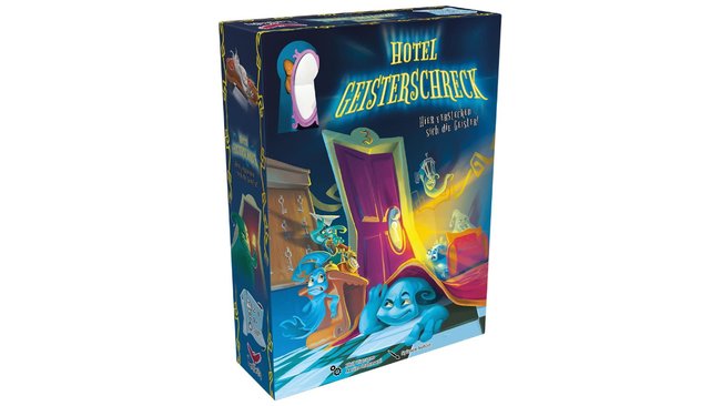 Spielebox des Brettspiels Hotel Geisterschreck